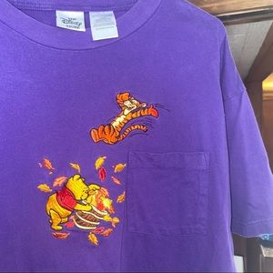 Winnie the Pooh and Tigger Pocket T Shirt